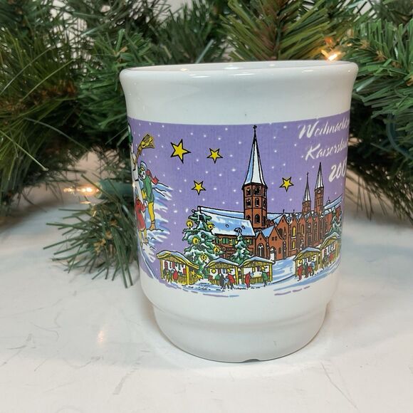Kaiserslautern 2013 Christmas Market Weihnachtsmarkt Glühwein Mug Holiday 8 Oz - Picture 5 of 7